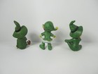 Vintage Lefton Pixie Elf Figurine Lot Of 3