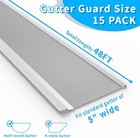 Gutter Guard 5   Micro Mesh Stainless Steel Gutter Needle And Leaf Filter  Diy A