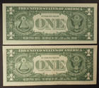 2 - 1957  1 Silver Certificates -  1 Star Note    xf au  - Free Ship  S6240