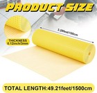 Moisture Barrier Foundation Wrap F1 8 X 3 28  X 49 21  Dimple Drainage Matting 