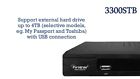 3300stb Atsc Converter Box With Recording Media Player Hdmi Usb Qam Tuner New