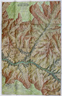 1978-7 July Heart Of Grand Canyon Az Arizona National Geographic Map Euc - A3 