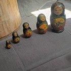 Unique Fairy Tales Nesting Dolls Matryoshka Russian Hand-painted Set Of 5