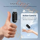 4k Mini Action Camera Wifi Magnetic Body Cam Waterproof Helmet Sports Camera