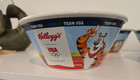 4 Kelloggs Rice Krispies Fruit Loops Mini Wheats Tony 2012 Olympics Cereal Bowls