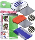 Professional Lice Comb Kit - For Lice  Nits  And Dandruff Removal  Quick Resu   