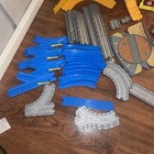 Thomas   Friends Trackmaster Blue-grey-yellow Track Lot 110 Pieces W sodorcarn
