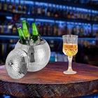 Disco Ice Bucket Disco Ball Shape Stylish 1 5l Ice Storage For Cocktail Bar Club