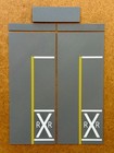 Hot Hobby Roadscapes Ho Railroad Crossing Rxr Kit     Double Track Crossing
