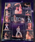 Vintage 1974 Elton John Poster Lot Rare Promo Pub Eye Big O London B118 70s Xlg