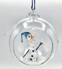 Swarovski Disney Frozen Olaf Ball Christmas Holiday Ornament 5625132 Genuine Mib