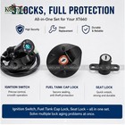 Ignition Switch Lock Fuel Gas Cap Key Set Fit For Xt660x Xt660r 2004-2014 2010