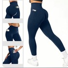 Women s High Waist Yoga Pants With Pockets Scrunch Butt Lifting Fitness Leggings
