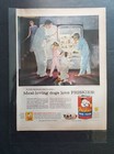 Friskies Dog Food Promo Print Advertisement Vintage 1956