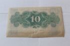 Bank Of Poughkeepsie 10 Cents Nov 1  1862 Barrytown Ny Obsolete Bank Note 
