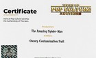 -amazing Spider-man- Screen-used worn Oscorp Marvel Mcu Movie Contamination Suit