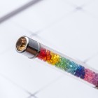 30pcs Creative Seven-color Crystal Ballpoint Pen Multicolor Student Stationery