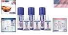 Super Ca Glue 3x1 7oz With Spray Adhesive Activator For Wood Plastic Metal