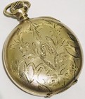 Antique Pocket Watch Waltham 1902 Grade Seaside Size 0s Double Hunter Case    Runs