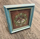 Marq Spusta Framed Bliss Bug 7x7 Root Beer Signed Mint
