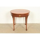 Baker Furniture Queen Anne Walnut Tea Table