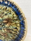Antique Persian Islamic Pottery Bowl Hand Painted Ceramic 6 5  Wall Hanging