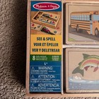 Nib - Melissa   Doug See   Spell Wooden Puzzle Set     Educational Toy For Kids 4 