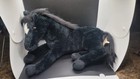 Vintage 20  Dan Dee Black Beauty Horse Plush Stuffed Stallion Pony Lying Down
