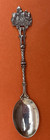 Rare Liechtenstein Figural Castle Sterling 800 Silver Souvenir Spoon