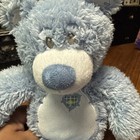 First Main Tender Teddy Bear Baby Blue Stuffed Lovey Plush 12   