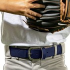 Franklin Baseball   Softball Youth Belts 1-size Fits Most Red  Dark   Royal Blue