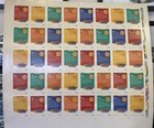 Disneyland Collectors Series Uncut Proof Sheet Of Cards By Disney 1955 - 1994