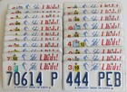 Group Lot Of 40 Utah Ski License Plates