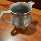 Vtg Colonial Pewter Armetale Tavern Water Plough Pitcher Wilton Mt Joy Pa   