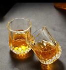 Set Of Six  6   1 7 Oz Tequila Shot Glasses Heavy Base Shot Glass  Crystal Glass