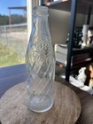 Vintage 1972 Pepsi Cola 10 Oz Clear Swirl Glass No Refill Soda Pop Bottle