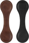2 Pcs Leather Magnet Bookmark Vintage Book Page Holder Handmade Retro Page Ma   