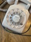 Vintage Bell System Western Electric Rotary Dial Desk Phone Tan 500 Jan 1961 Fs
