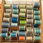 Dmc Sewing Storage Box Case With 175  Spools Of Thread
