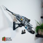 Lego   75325 Star Wars    Mandalorian N-1 Starfighter    Angle Adjustable Wall Mount
