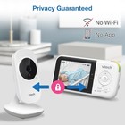 Vtech Vm819 Baby Monitor With Camera And Audio  2 8    Screen Portable Baby Camera