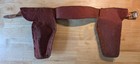 Roy Rogers No 22 Style T Leslie-henry Cap Guns W  Leather Double Holster   Box
