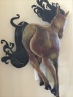 Metal Figurine Of A Horse  Caballo G Clg 
