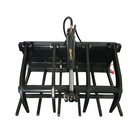 39  Hydraulic Grapple Mini Skid Steer Attachment Wood Grabber   M-hgb