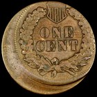 1903 Indian Head Cent     Struck 25  Off-center Error     1c Penny Coin Almost Unc