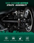For 2003-2014 Volvo Xc90 Front Complete Struts Shocks W  Coil Springs Assembly