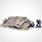 Crashed Tanks Terrain - 6 Destroyed Vehicles For Grimdark Scifi