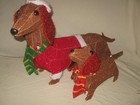26  Christmas Holiday Sweater Dachshund Dad   17  Puppy Dog Tinsel Decor  read 