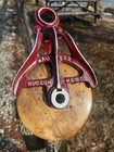 Antique Vintage Hudson Farm Barn Pulley