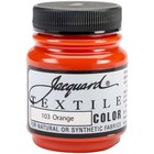 Jacquard Textile Color Fabric Paint 2 25oz Orange